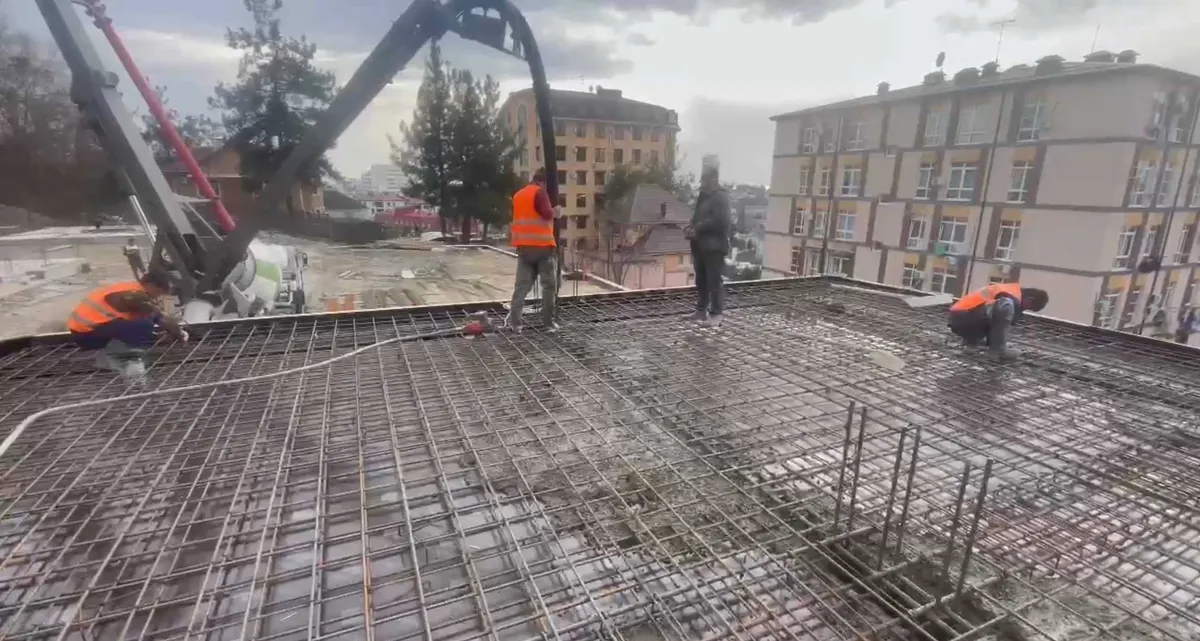 Ход строительства